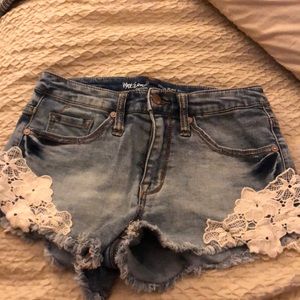 Jean shorts